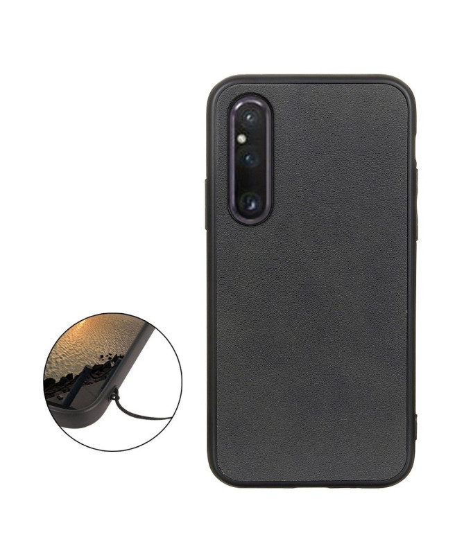 Coque Sony Xperia 1 V Jazz simili cuir vintage
