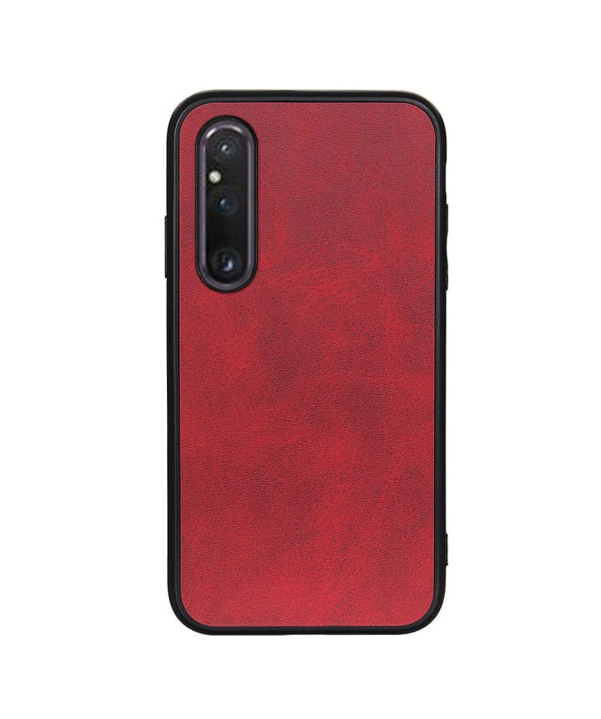 Coque Sony Xperia 1 V Jazz simili cuir vintage