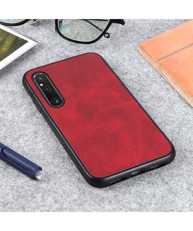 Coque Sony Xperia 1 V Jazz simili cuir vintage
