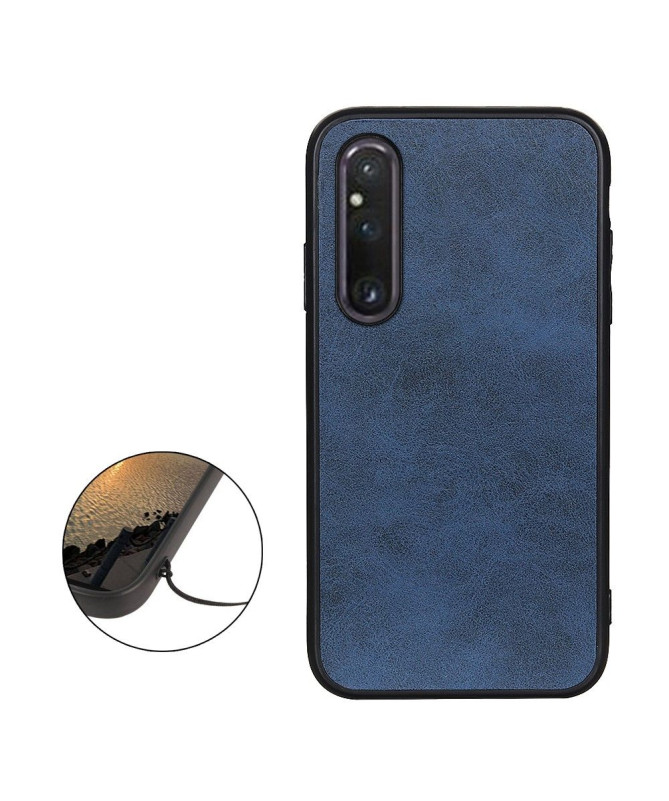 Coque Sony Xperia 1 V Jazz simili cuir vintage