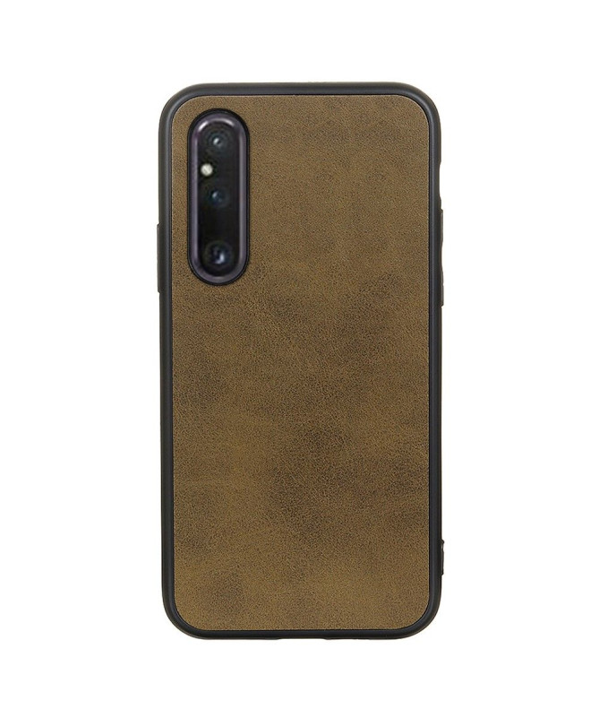 Coque Sony Xperia 1 V Jazz simili cuir vintage