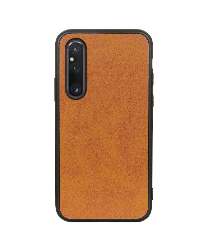 Coque Sony Xperia 1 V Jazz simili cuir vintage