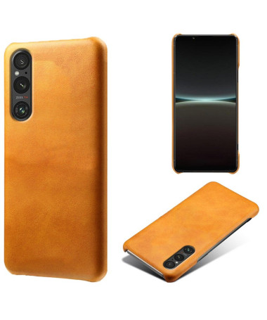 Coque Sony Xperia 1 V Simili Cuir Basique