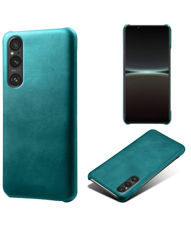 Coque Sony Xperia 1 V Simili Cuir Basique