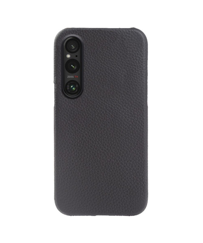 Coque Sony Xperia 1 V en Cuir à Texture Litchi