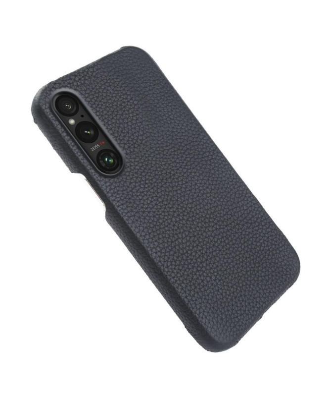 Coque Sony Xperia 1 V en Cuir à Texture Litchi