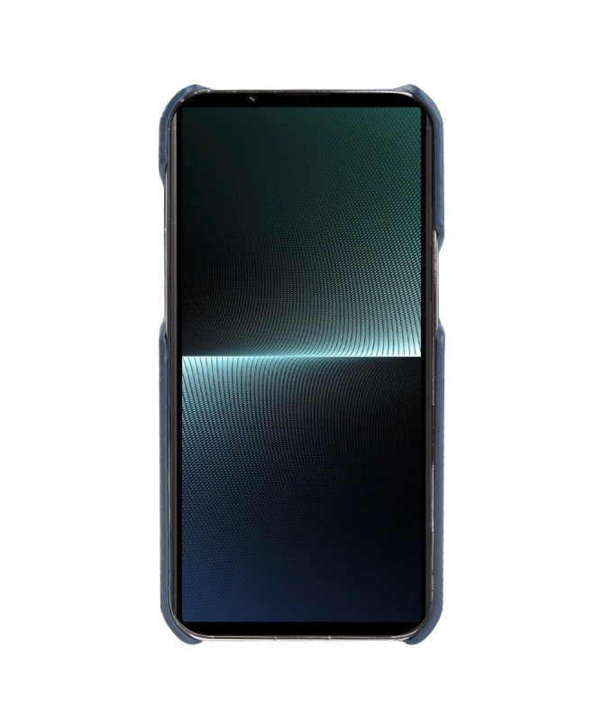 Coque Sony Xperia 1 V en Cuir à Texture Litchi