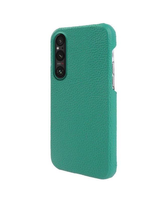 Coque Sony Xperia 1 V en Cuir à Texture Litchi