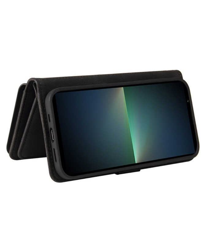 Housse portefeuille Sony Xperia 5 V à lanière