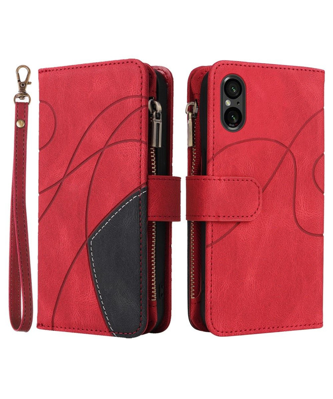 Housse Sony Xperia 5 V Bicolore artistique 002 Series