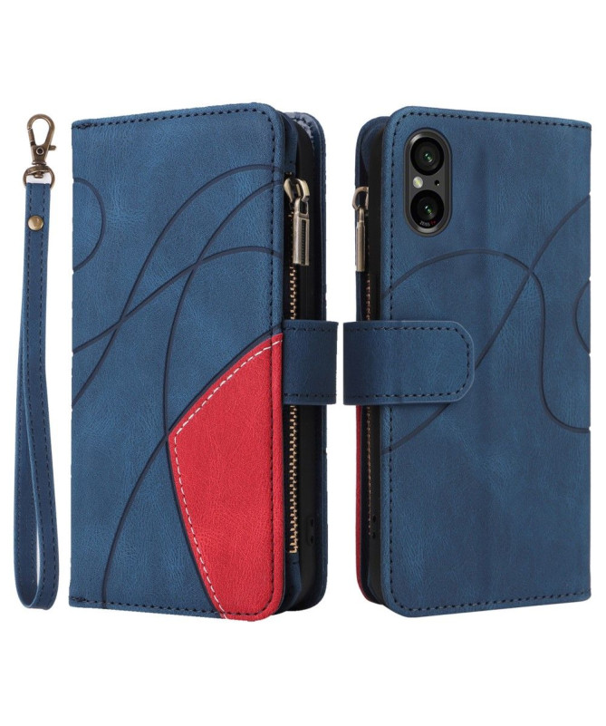 Housse Sony Xperia 5 V Bicolore artistique 002 Series