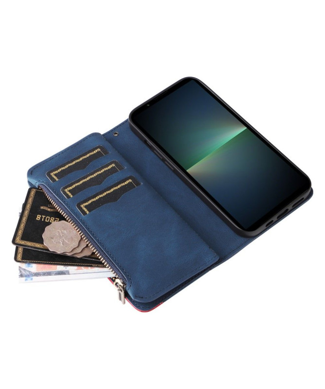 Housse Sony Xperia 5 V Bicolore artistique 002 Series