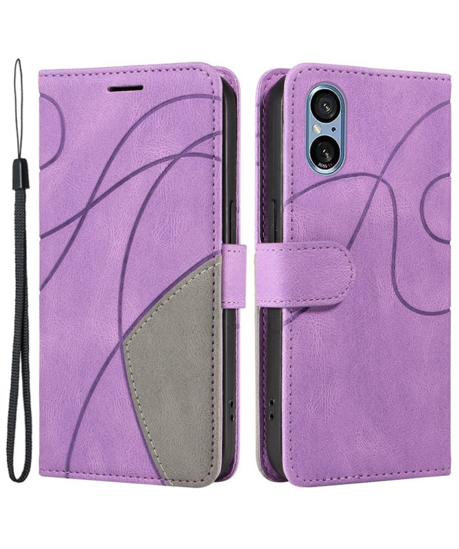 Housse Sony Xperia 5 V Bicolore artistique