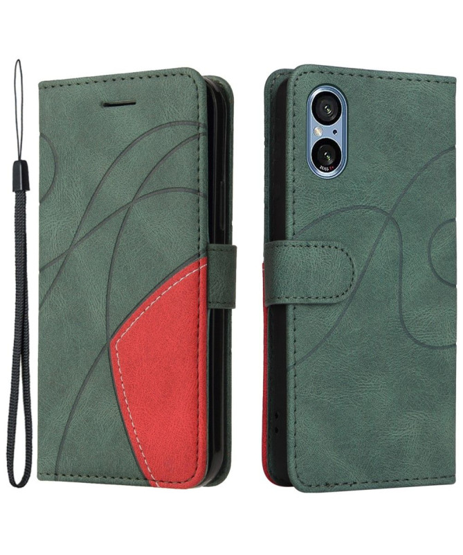 Housse Sony Xperia 5 V Bicolore artistique