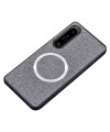 Coque Sony Xperia 1 VI Tissu Compatible MagSafe