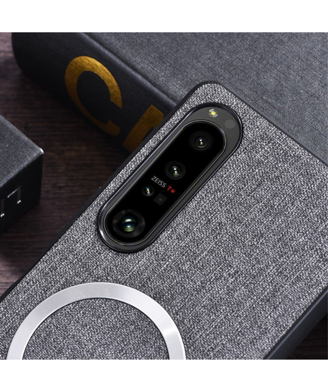 Coque Sony Xperia 1 VI Tissu Compatible MagSafe
