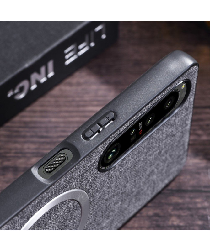 Coque Sony Xperia 1 VI Tissu Compatible MagSafe