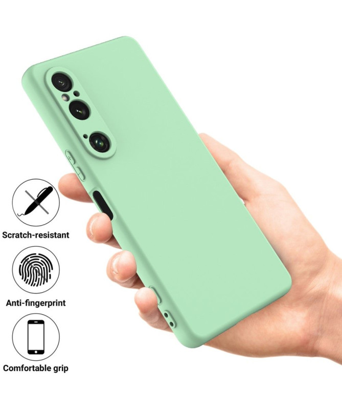Coque Sony Xperia 1 VI Puro silicone liquide