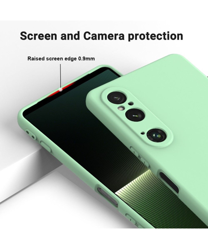 Coque Sony Xperia 1 VI Puro silicone liquide