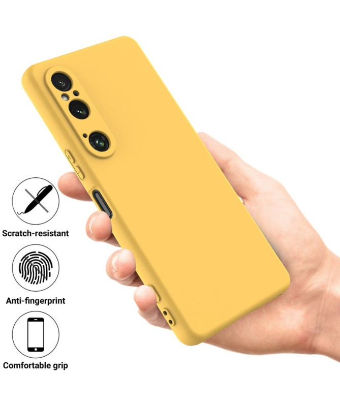 Coque Sony Xperia 1 VI Puro silicone liquide