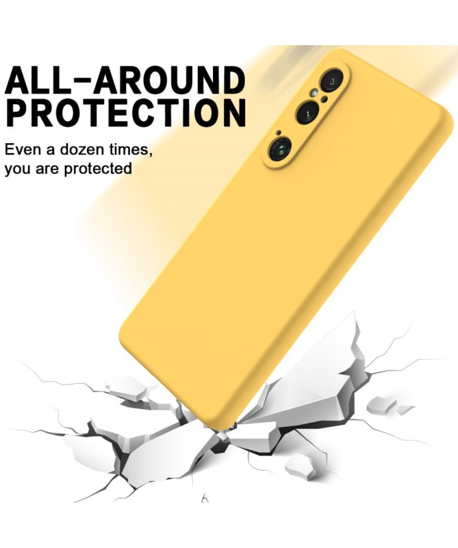 Coque Sony Xperia 1 VI Puro silicone liquide