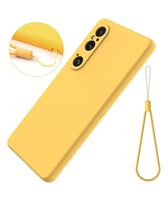 Coque Sony Xperia 1 VI Puro silicone liquide