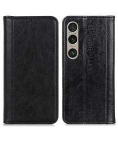 Étui Sony Xperia 1 VI folio Sylvestre simili cuir