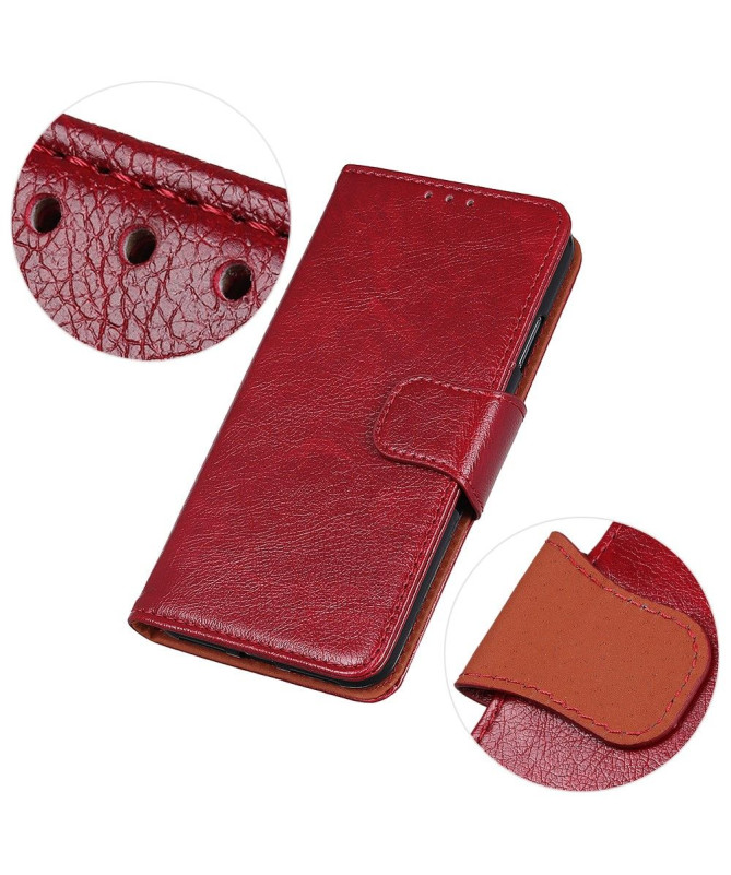 Housse Sony Xperia 1 VI Style Cuir Vieilli