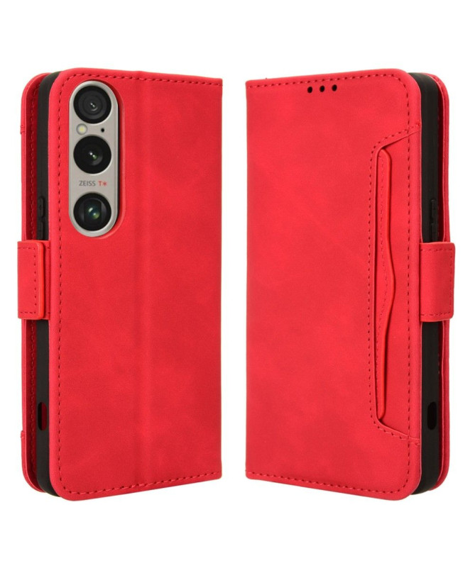 Housse Sony Xperia 1 VI Premium avec Porte Cartes
