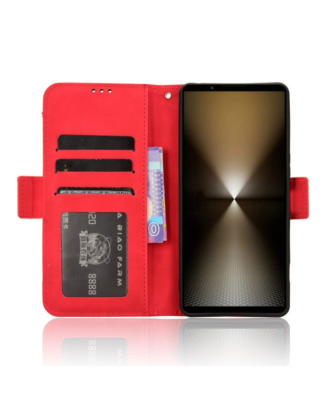 Housse Sony Xperia 1 VI Premium avec Porte Cartes