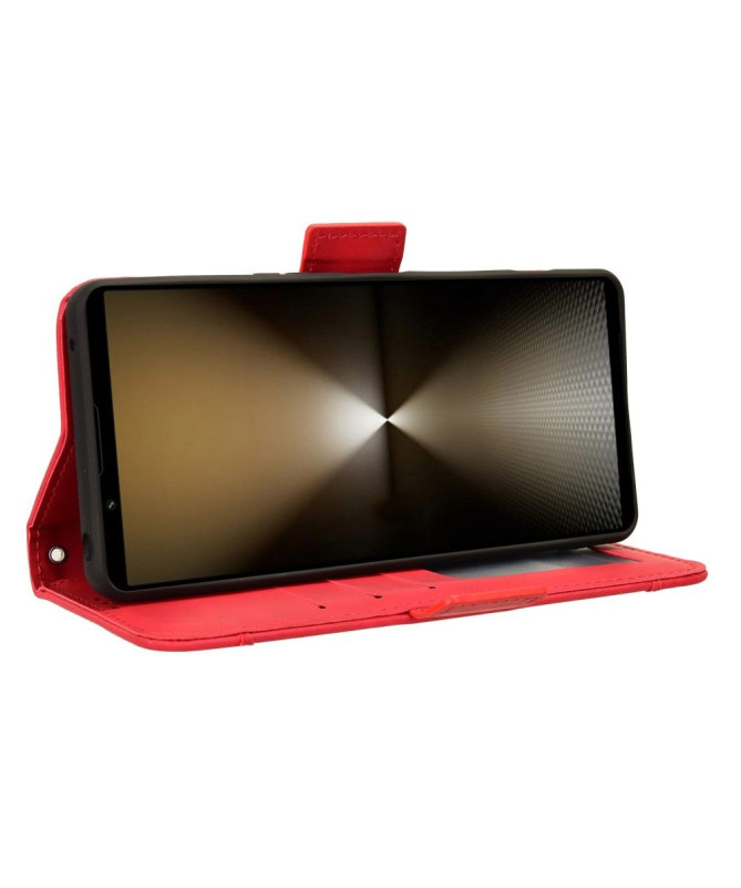 Housse Sony Xperia 1 VI Premium avec Porte Cartes