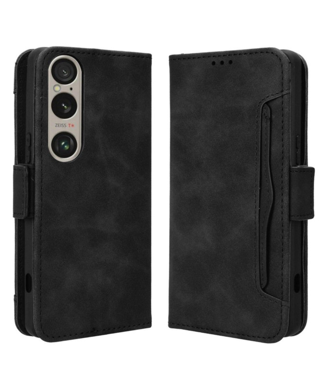 Housse Sony Xperia 1 VI Premium avec Porte Cartes