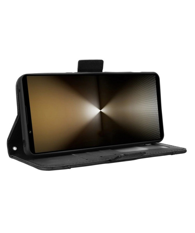 Housse Sony Xperia 1 VI Premium avec Porte Cartes