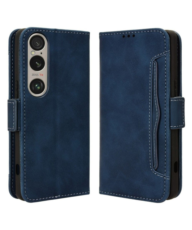 Housse Sony Xperia 1 VI Premium avec Porte Cartes