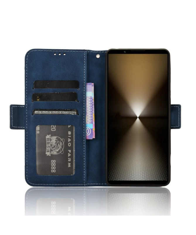 Housse Sony Xperia 1 VI Premium avec Porte Cartes