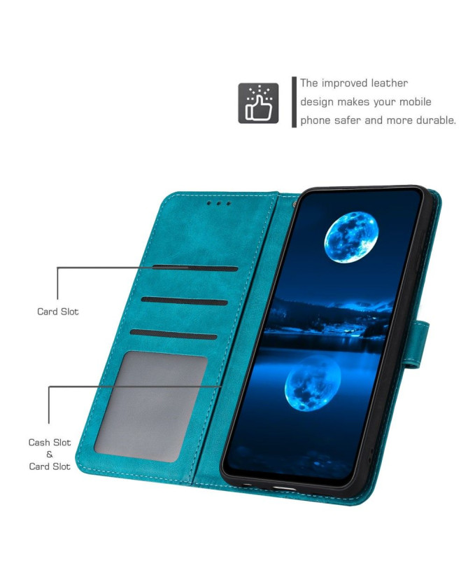 Étui à lanière Sony Xperia 1 VI Portefeuille avec Support