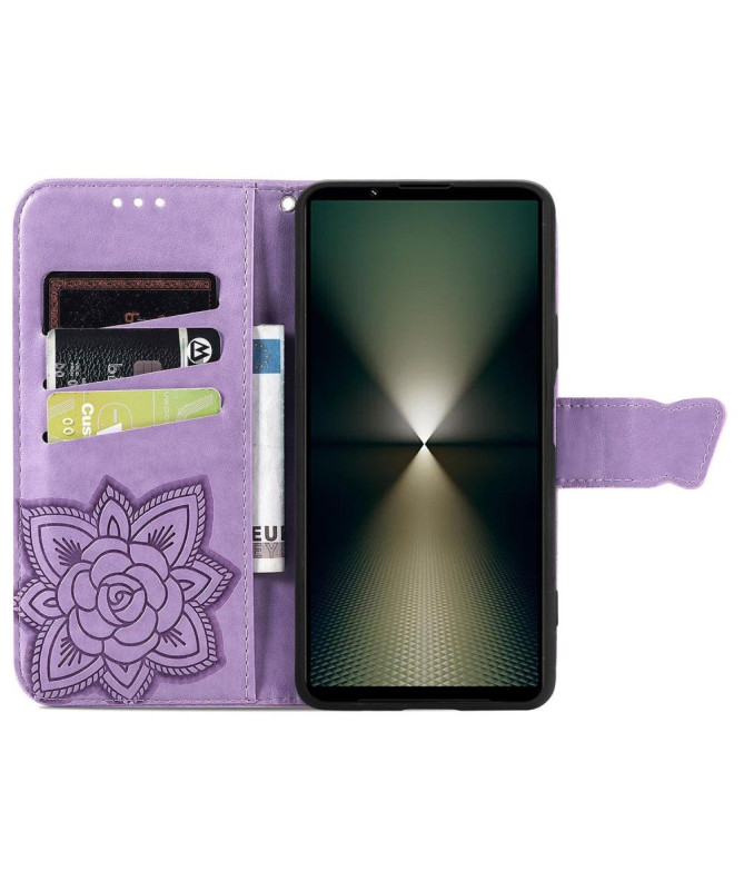 Housse Sony Xperia 1 VI Papillon Relief