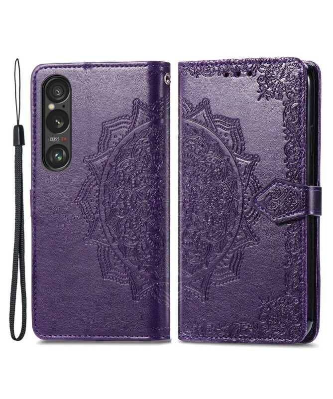 Housse Sony Xperia 1 VI Mandala Rétro