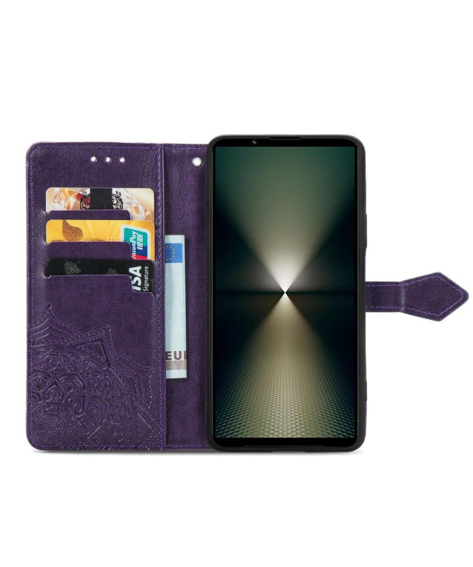 Housse Sony Xperia 1 VI Mandala Rétro
