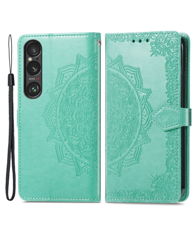 Housse Sony Xperia 1 VI Mandala Rétro