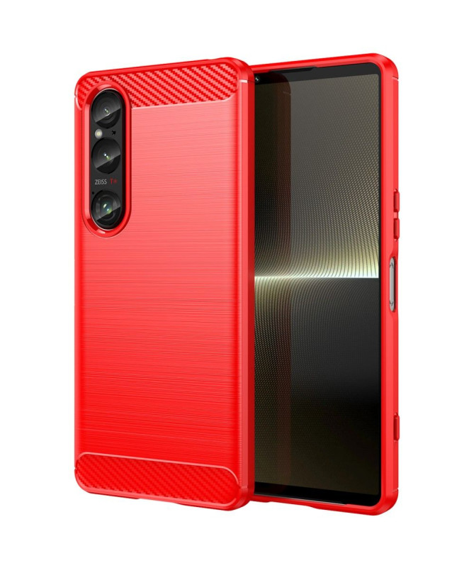 Coque Sony Xperia 1 VI effet brossé silicone