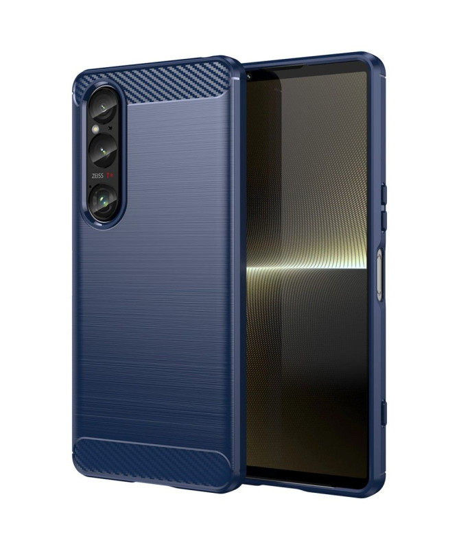 Coque Sony Xperia 1 VI effet brossé silicone