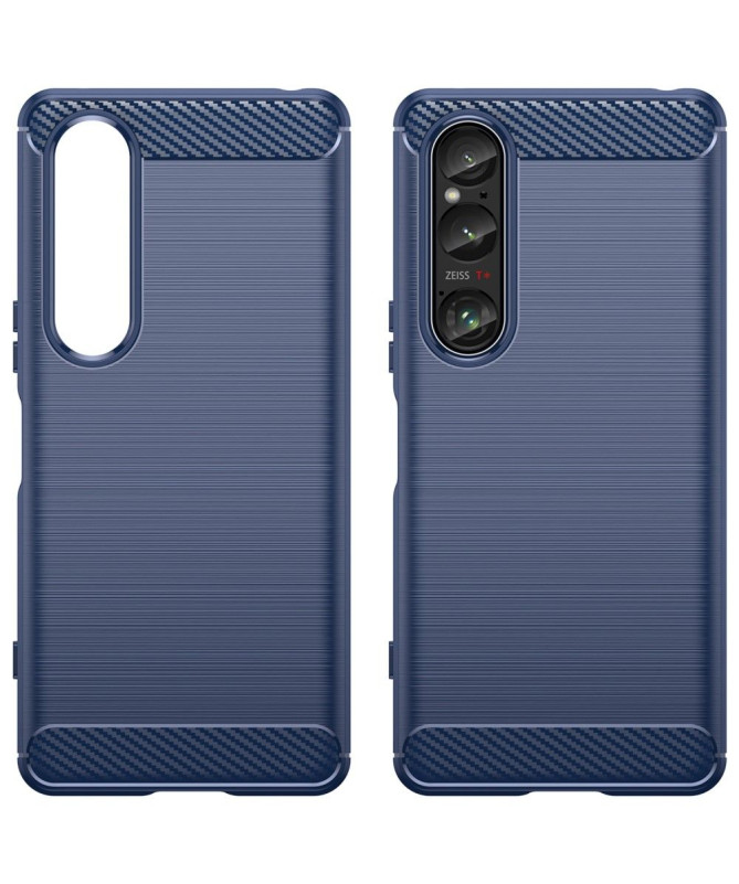 Coque Sony Xperia 1 VI effet brossé silicone