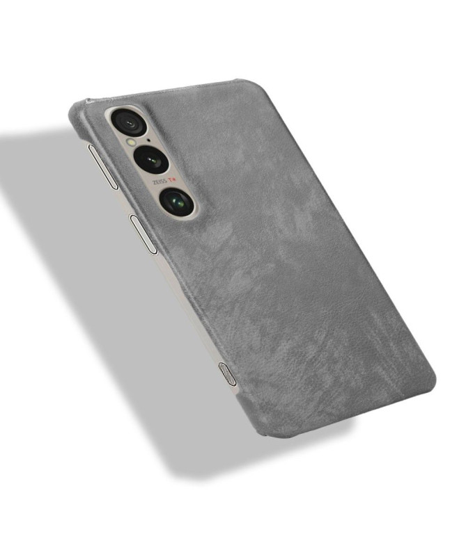 Coque Sony Xperia 1 VI effet cuir premium