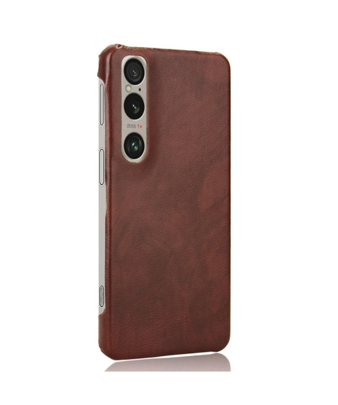 Coque Sony Xperia 1 VI effet cuir premium