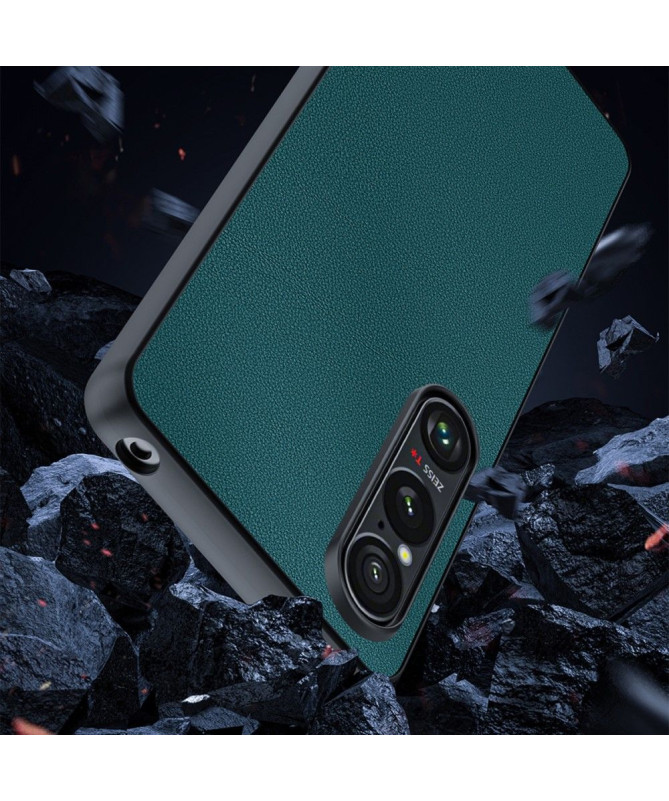 Coque Sony Xperia 1 VI en simili cuir ultra-mince