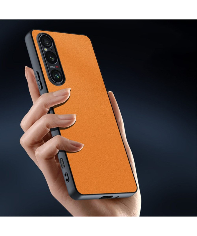 Coque Sony Xperia 1 VI en simili cuir ultra-mince