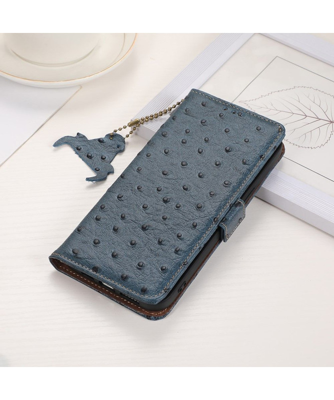 Housse Sony Xperia 1 VI Cuir Effet Peau d'Autruche