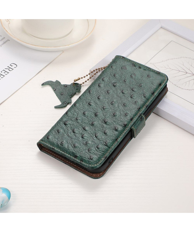 Housse Sony Xperia 1 VI Cuir Effet Peau d'Autruche