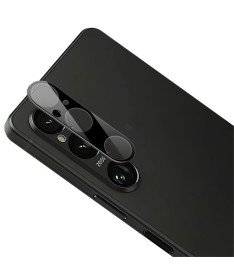 Sony Xperia 1 VI - Protections en verre trempé pour lentille arrière (2 pièces) - Noir